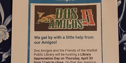 Dos Amigos II dining for "The Friends" day