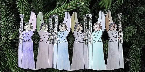 \ud83c\udf84\ud83d\udc7c  Make your own Angel Garland