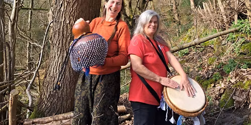 Women in the Woods: A day of rhythmic connection - drumming, singing and stories.