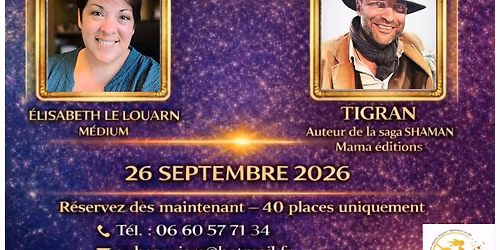 Deux conf\u00e9rences exceptionnelles : choisissez la v\u00f4tre\u2026 ou vivez les deux \u00e0 Paris 