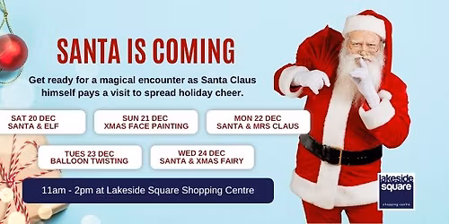 Santa is coming