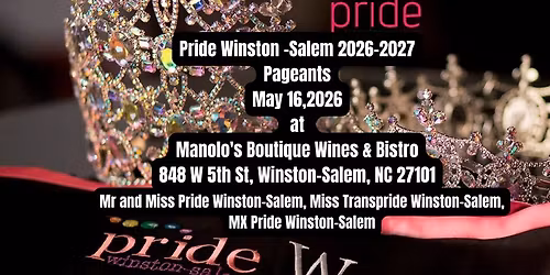 Pride Winston Salem Pageants - 