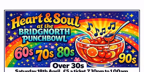 Heart & Soul disco at the Bridgnorth Punch Bowl