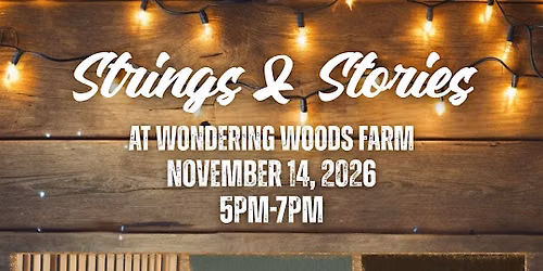 Strings and Stories 2026 with Elliott Poston, Rob Cole & Taylor Richardson