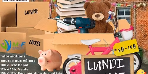 Brocante \u00e0 Saint-Sauveur