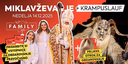 Obisk Miklav\u017ea & Krampuslauf 2025