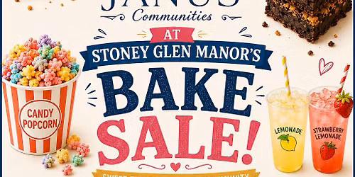 STONEY GLEN ANNUAL BAKE SALE
