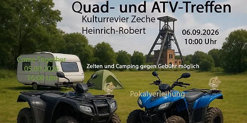 Quad & ATV treffen Zeche Heinrich Robert Hamm
