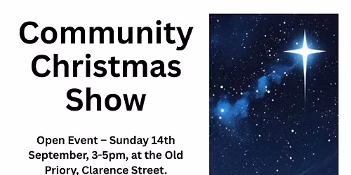 Community Christmas Show - launch event