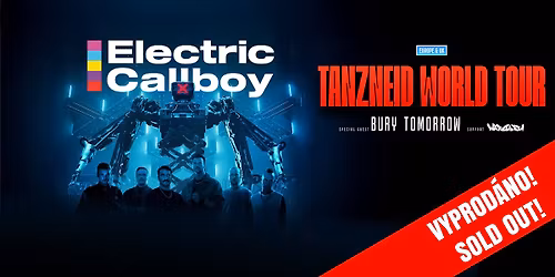 Electric Callboy - World Tour 2025 | PRAHA - F\u00f3rum Karl\u00edn - VYPROD\u00c1NO!