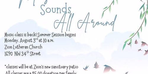 Music and Movement Summer Class Opener!