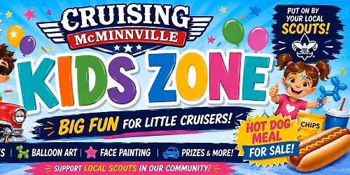 Cruising McMinnville - KIDS ZONE