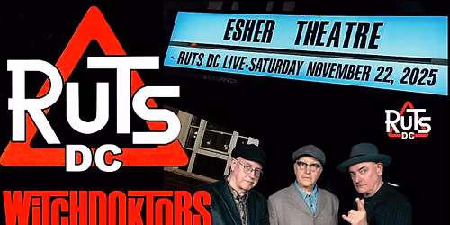 RUTS DC go Undercover in Esher Surrey