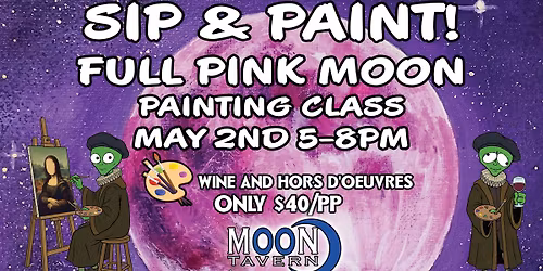 Sip & Paint at Moon Tavern