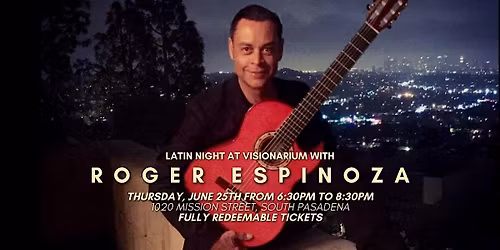 Latin Night with Roger Espinoza at Visionarium
