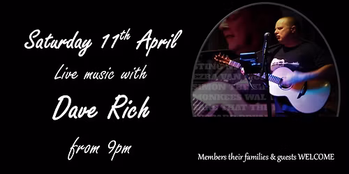 LIVE music with DAVE RICH