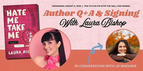 Q+A and Signing with Author  Laura Bishop