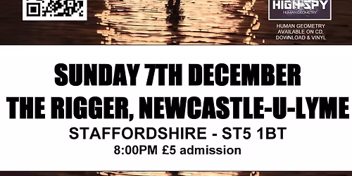 High Spy LIVE at The Rigger