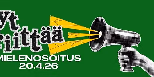 Nyt riitt\u00e4\u00e4! - STOP avustusleikkauksille vol 2