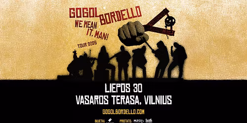 Gogol Bordello | Vilnius