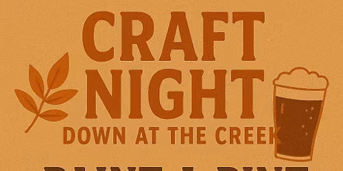 Paint-A-Pint @ Beer Creek Brewing Co.