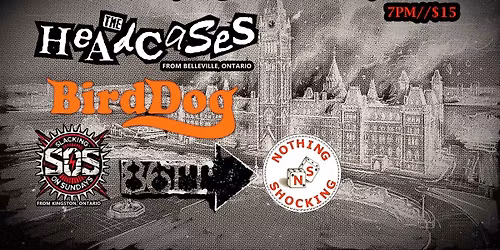 Punk Show @ The Dominion FT The Headcases, BirdDog, Slacking On Sundays, & 86IT