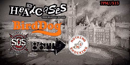Punk Show @ The Dominion FT The Headcases, BirdDog, Slacking On Sundays, & 86IT