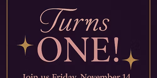 1 Year Anniversary Celebration and Holiday Kickoff!