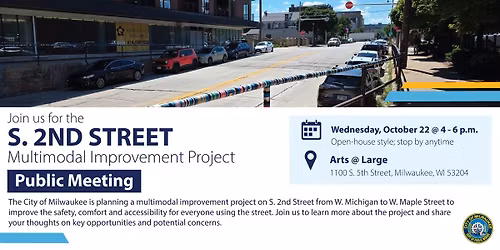 Public Open House: S. 2nd Street