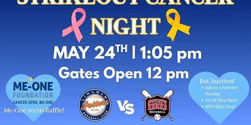 Strikeout Cancer Night vs. Knicks