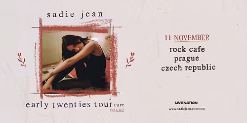Sadie Jean: Early Twenties Tour Ture 2025 | Praha
