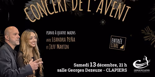 Concert de l'Avent : piano \u00e0 quatre mains