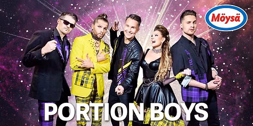 Portion Boys \u2013 15-vuotisjuhlakiertue \/ M\u00f6ys\u00e4n Musaklubi