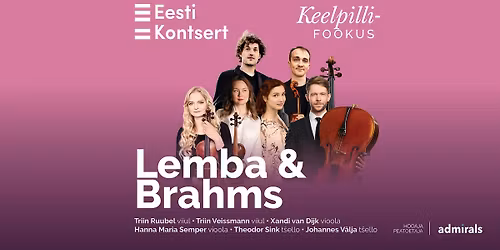 Keelpillifookus. Lemba ja Brahms