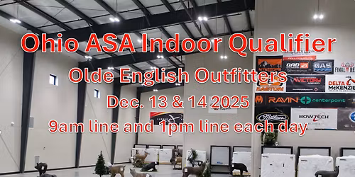 Ohio ASA Indoor Qualifier 