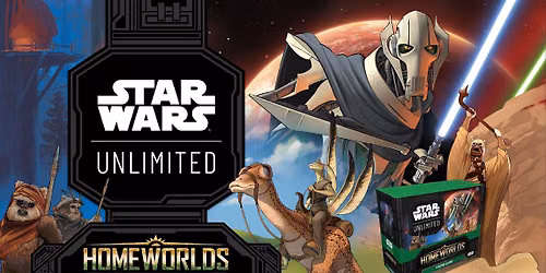 Star Wars Unlimited Homeworlds Prerelease Event at The Comic Book Shop Spokane Valley!