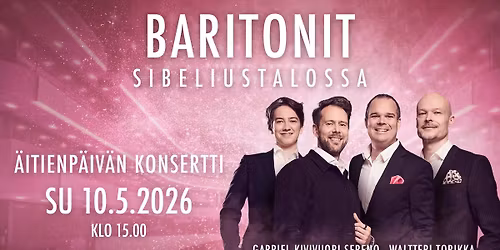 Baritonit Sibeliustalossa