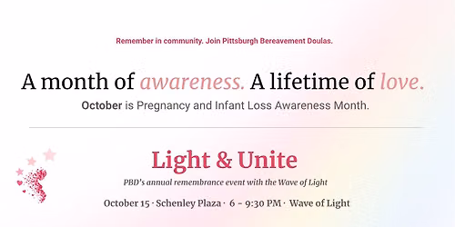Light & Unite 2026 | Pregnancy & Infant Loss Remembrance