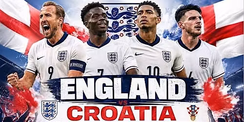 England vs Croatia \u2013 Live World Cup Screening at OMNOM Birmingham