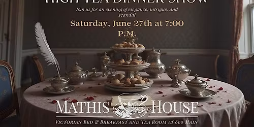 Bridgerton M**der Mystery High Tea Dinner Show