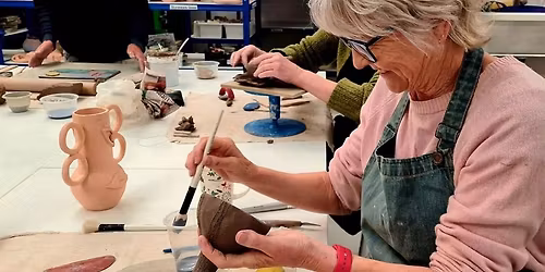 6-week handbuilding in clay course, Tuesday mornings Nov-Dec 2025