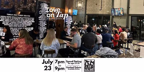 Speed Dating @ Temblor Brewing