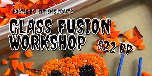 Halloween Glass Fusion Workshop at Bitsy\u2019s
