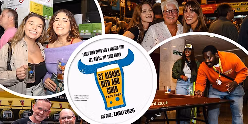 The 2026 St Albans Beer & Cider Festival