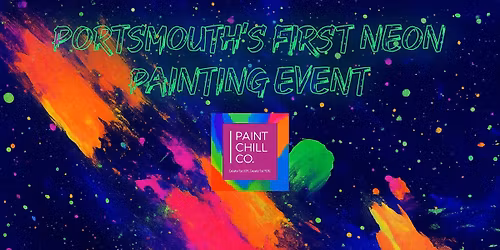 Portsmouth NEON Painting Event - Halloween Special