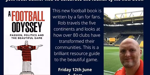 A Football Odyssey Book Signing with Local Author Rob Potts