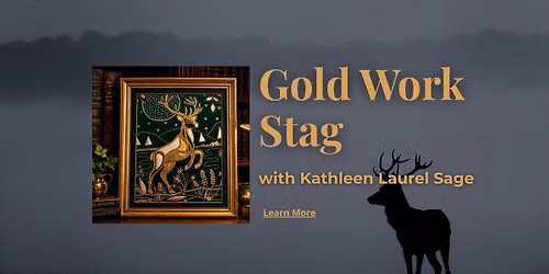 Gold Work Stag