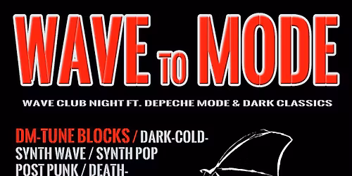 WAVE TO MODE - PARADIESCAF\u00c9 JENA