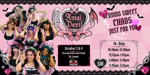 Amai Devil Maid Cafe at CAVE 2026