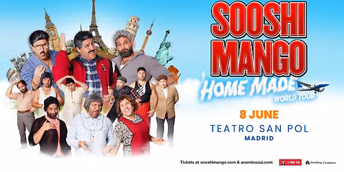 Sooshi Mango \/ 8 June 2026 \/ Teatro San Pol, Madrid